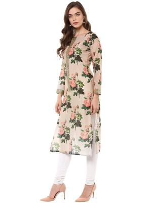 Multicolor printed cotton stitched kurtas-and-kurtis 4