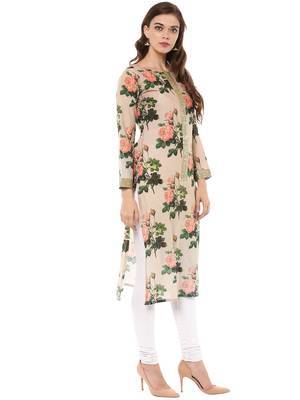 Multicolor printed cotton stitched kurtas-and-kurtis 5