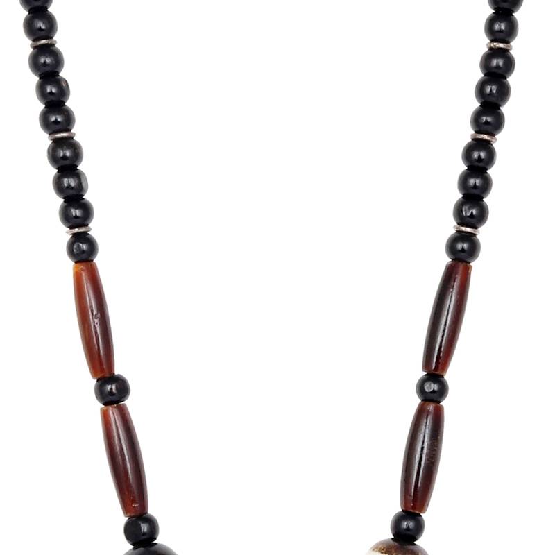 EBIARA Brown Acrylic Resin Necklace For Women