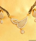 Paisley Pattern Diamond Look Managalsutra