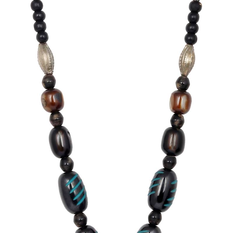 LAUREL Black Acrylic Resin Necklace For Women