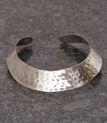 Silver Hammered Metal Hasli