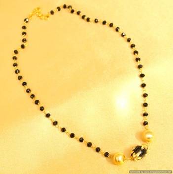 Meenakari Gold Bead Mangalsutra 1