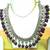 German Silver Black Onyx Neckpiece