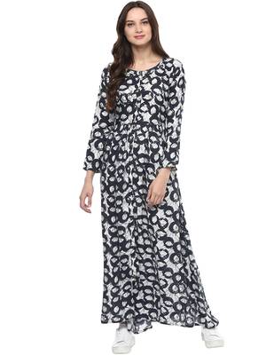 Jaipur Kurti Women's Maxi White Dress 2