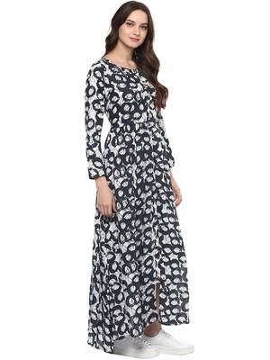 Jaipur Kurti Women's Maxi White Dress 3