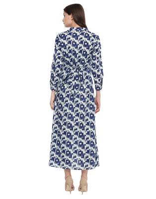 Jaipur Kurti Women's Maxi Indigo Dress 2