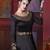 Black multi resham work silk salwar with dupatta