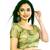 Golden Brocade Embriodered Broad Neck ready Blouse