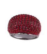 Black metallic rings