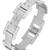Links screw glossy matte links daily 316l surgical stainless steel bracelet for boys men