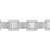 Links screw glossy matte links daily 316l surgical stainless steel bracelet for boys men