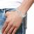 Links screw glossy matte links daily 316l surgical stainless steel bracelet for boys men