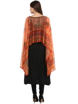 Black printed crepe stitched kurtas-and-kurtis 3