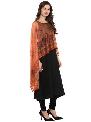 Black printed crepe stitched kurtas-and-kurtis 5