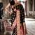 Black pure silk zari weaved  saree with wine & gold border