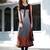 black stitched taffeta silk stitched kurti