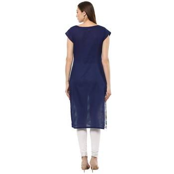 multicolor stitched cotton stitched kurti 2