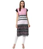 multicolor stitched cotton stitched kurti