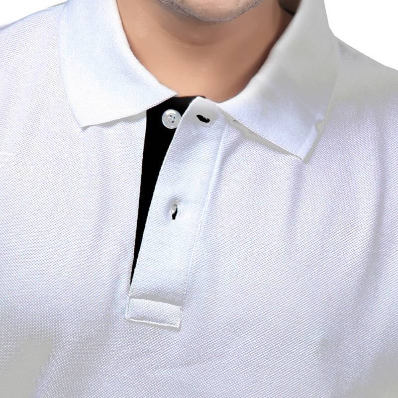 White  : Premium Polo Tee