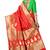 Red Woven Art Silk Saree With Blouse