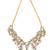 Flower vine necklace-Clear