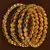 Gold plated kundan embellished bangles-and-bracelets