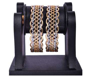 Gold Plated Bangle Set for Party Wear 1