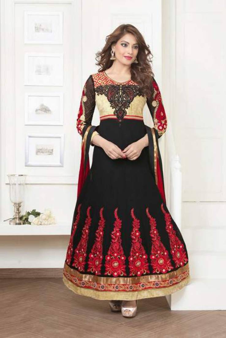 Buy Black Dress Material Online