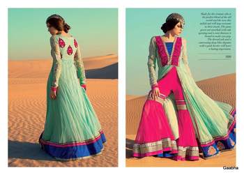 anita dongre green lehenga