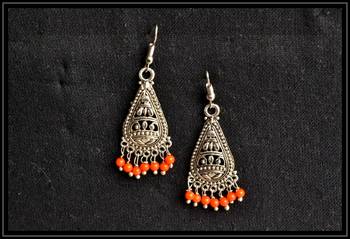 Silver Designer Dangler Earrings 2