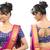 Jacquard Silk blouse with lining. "RA Apparels" Maharashtrian style blouse from MuHeNeRa Ra220