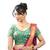 Jacquard Stitched Blouse With Detachable Tassles "Ra Apparels" Maharashtrian Style Blouse From Muhenera Ra221 