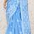 Hand Embroidered Lucknowi Chikankari Saree (With Blouse-Cotton)