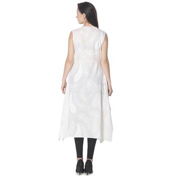 White printed cotton stitched kurtas-and-kurtis 2