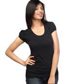 Casual round neck : Classic Black