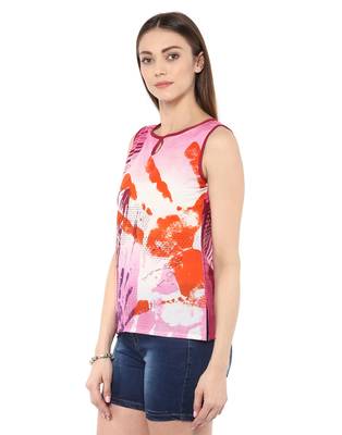 multicolor Cotton printed stitched tops 2