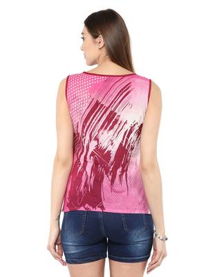 multicolor Cotton printed stitched tops 3