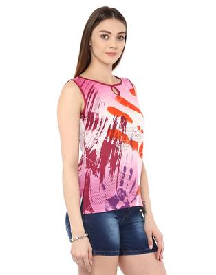multicolor Cotton printed stitched tops 4