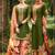Mehendi embroidered cotton salwar