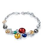 Multicolor crystal bracelets
