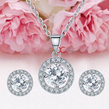 White crystal pendants 2
