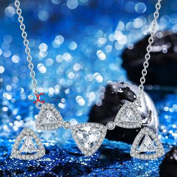 White crystal pendants 2