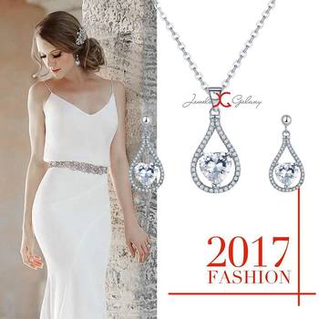 White crystal pendants 3