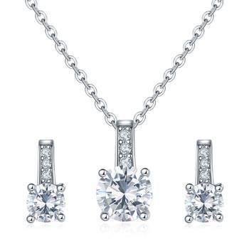 White crystal pendants 1