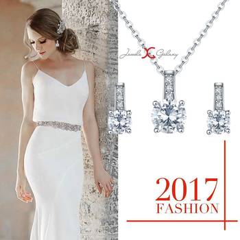 White crystal pendants 3