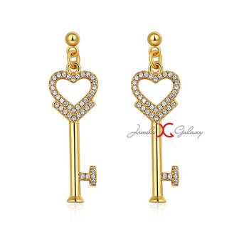 Gold crystal pendants 5