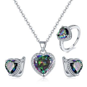 Multicolor crystal rings 1