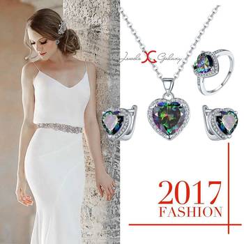 Multicolor crystal rings 3