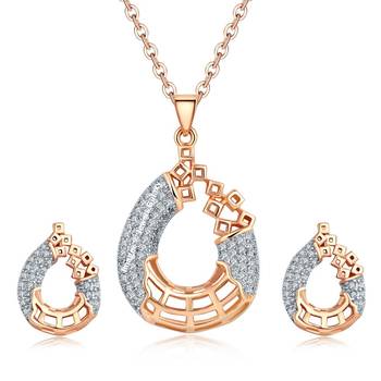 Multicolor cubic zirconia pendants 1